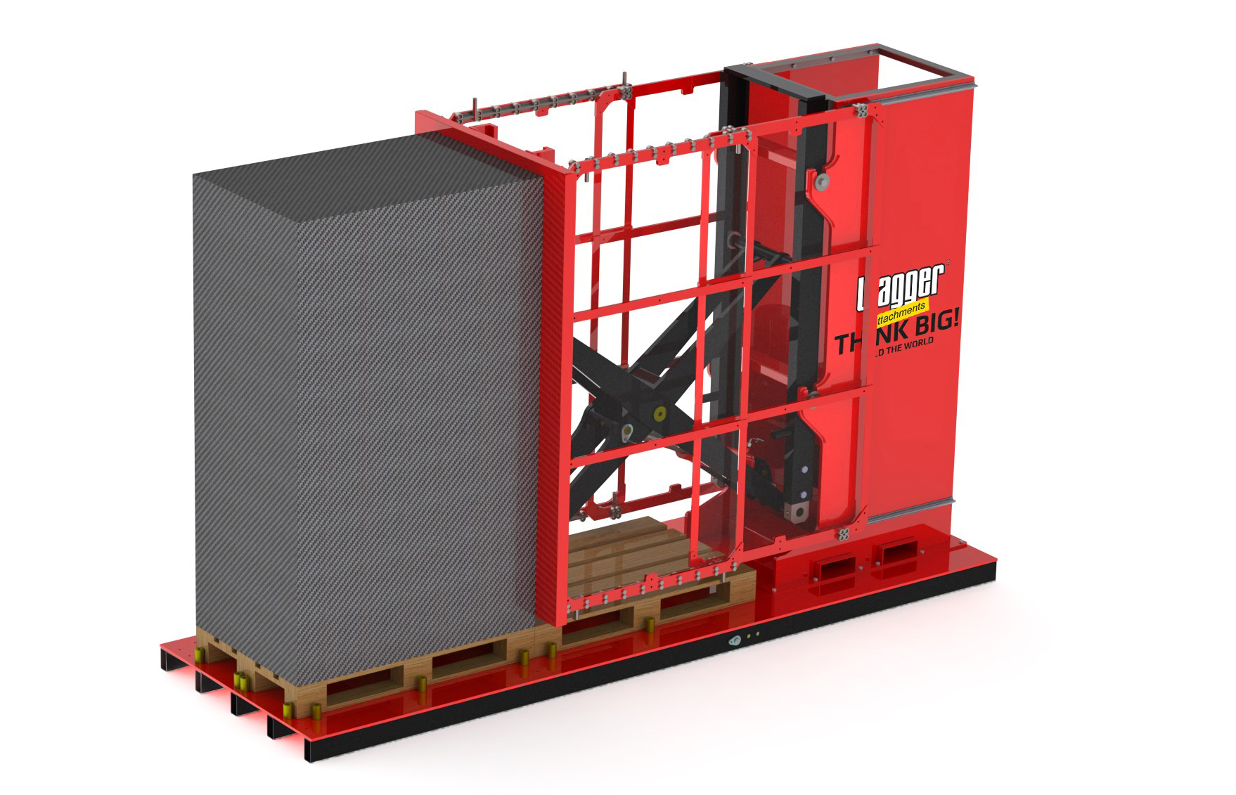 Palletless Handling Solutions - Wagger Forklift Attachments Indonesia